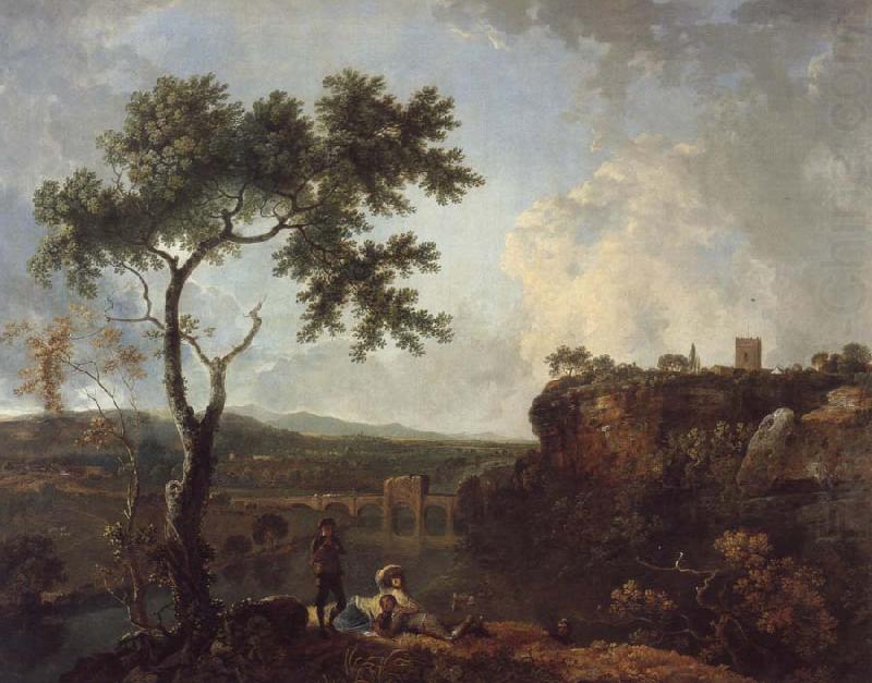 Holt Bridge on the River Dee, Richard  Wilson